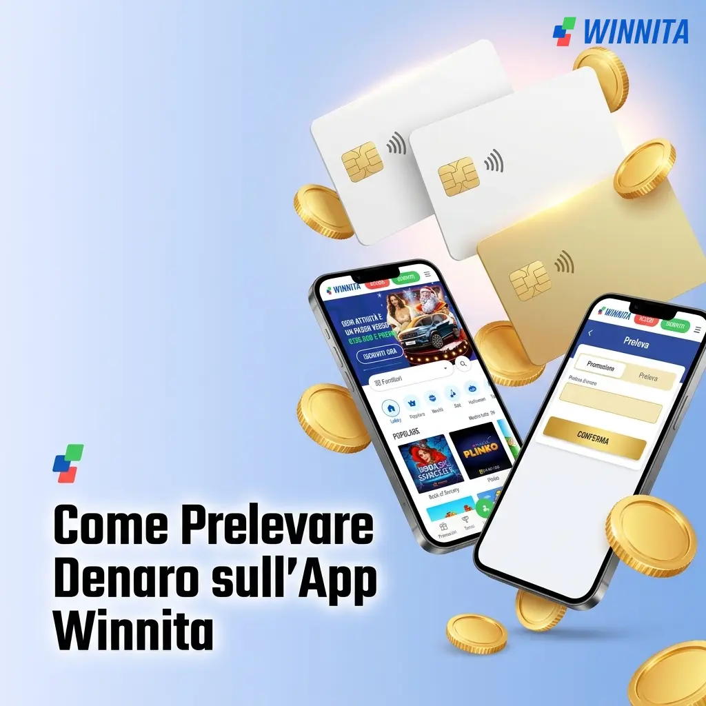 Guida al prelievo denaro sull'app Winnita: metodi disponibili, limiti e tempi di elaborazione per giocatori italiani.
