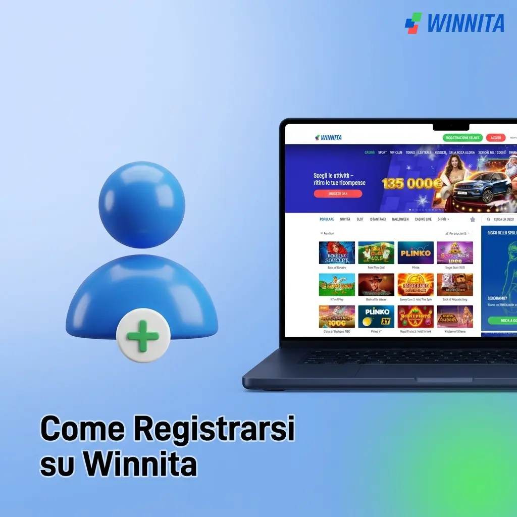 Guida registrazione Winnita: modulo iscrizione, verifica KYC e accesso account per giocatori italiani