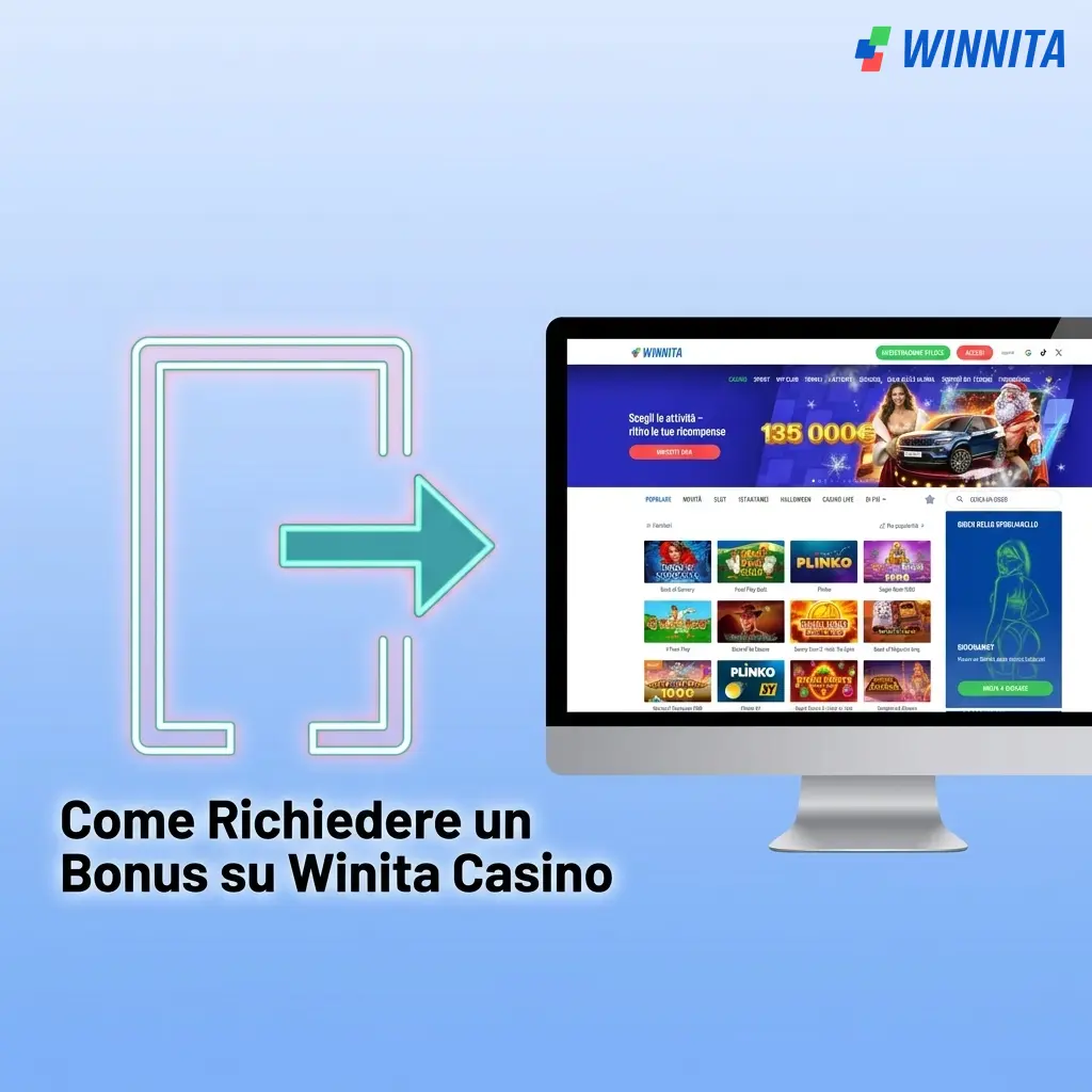 Guida passo passo per richiedere un bonus su Winnita Casino con registrazione, verifica e deposito minimo di 20 EUR