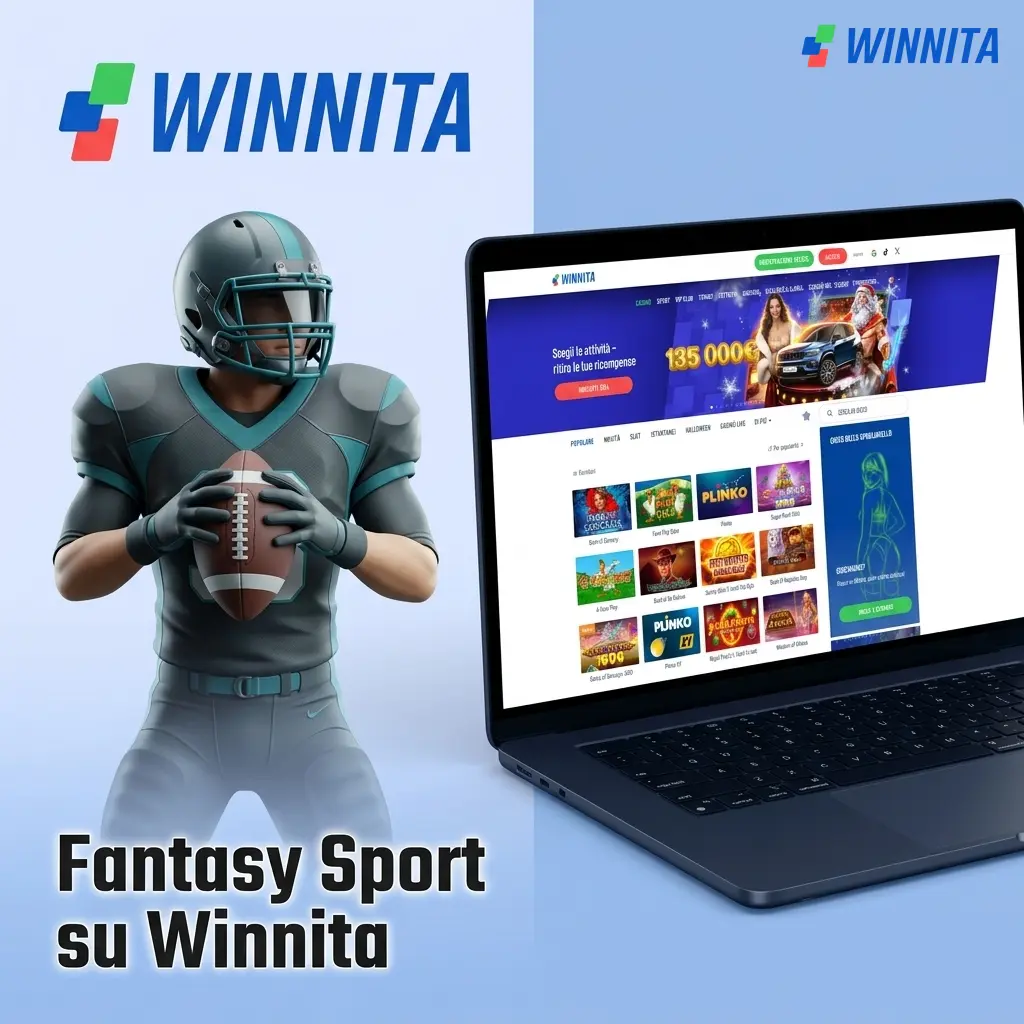 Fantasy sport su Winnita: costruisci la tua rosa virtuale e competi per il montepremi su calcio, basket e NFL.