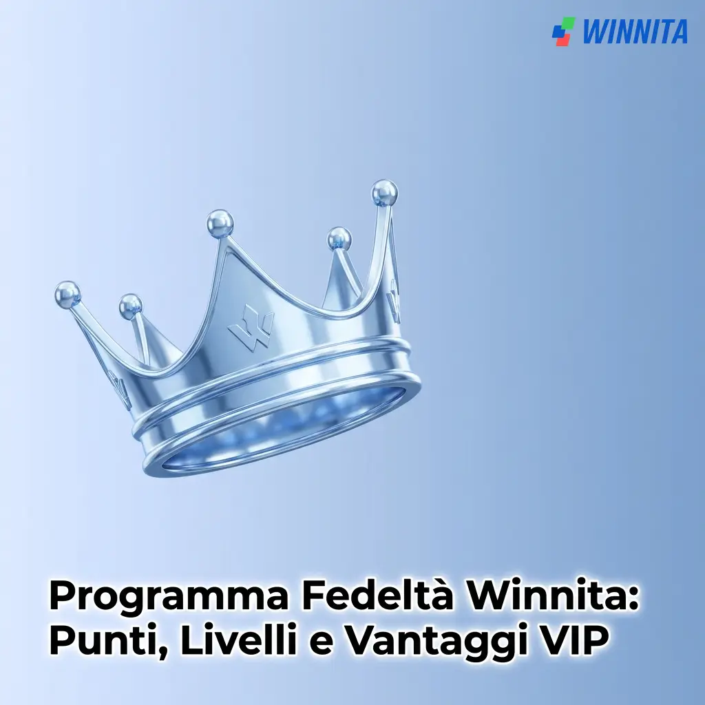 Programma fedeltà Winnita: livelli Bronzo, Argento, Oro, Platino e VIP con punti e vantaggi esclusivi