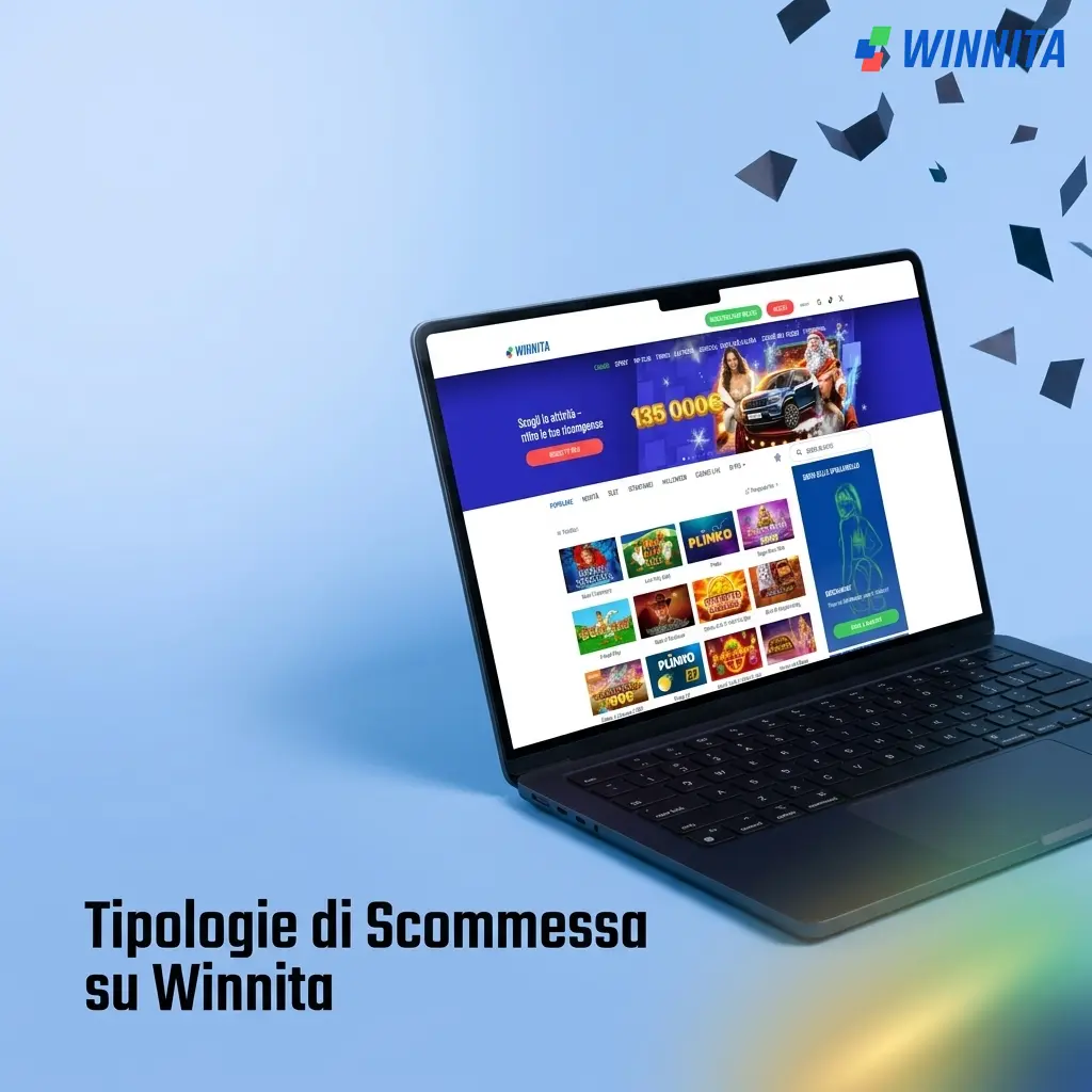 Tipologie di scommesse su Winnita: singola, combinata, handicap, over/under, sistema e live con quote dinamiche.
