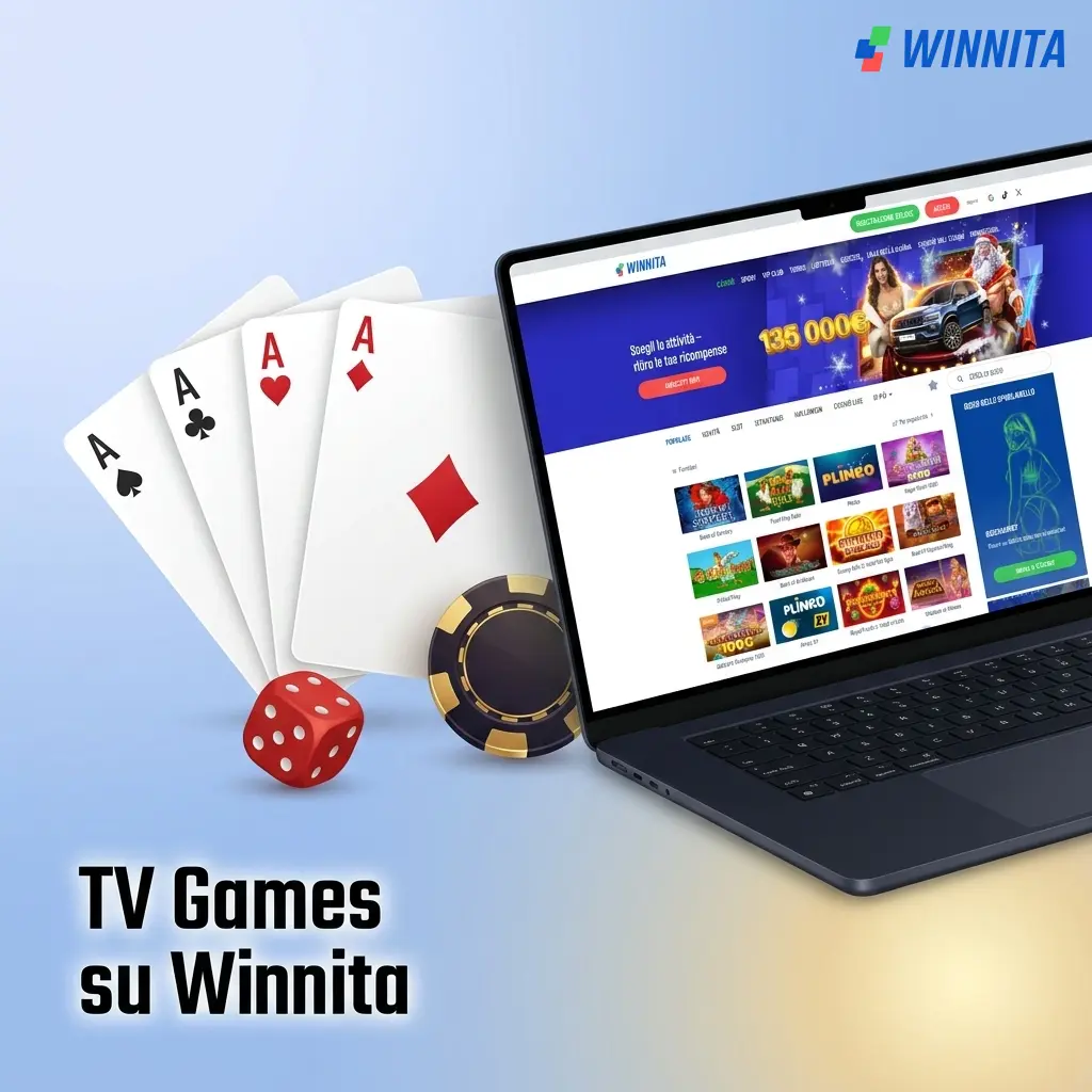 TV Games su Winnita: Lucky 6, Lucky 7, Keno Live e altri show interattivi disponibili 24/7 su desktop e mobile.