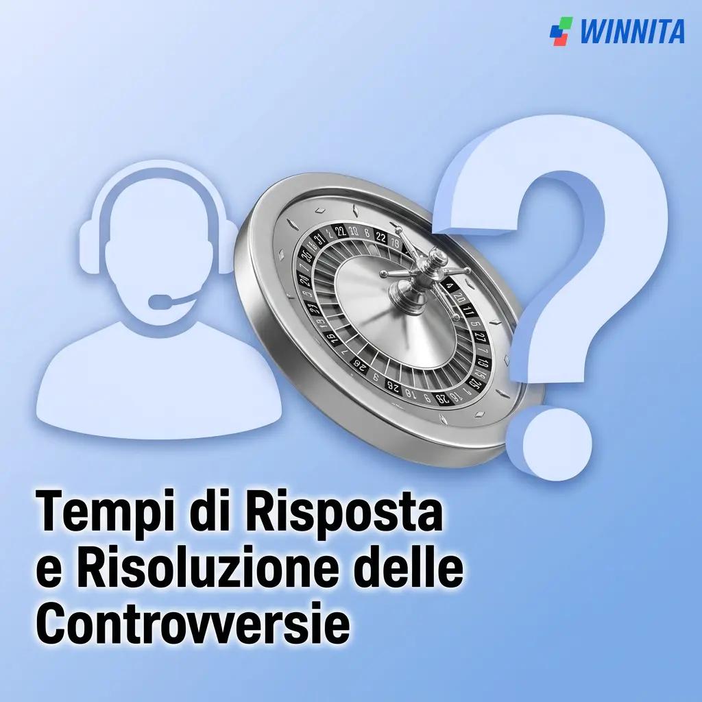 Winnita: tempi di risposta rapidi e gestione interna delle controversie per soluzioni concordate con i giocatori.